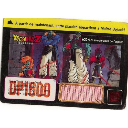 Carte Dragon Ball Z N°620 (Cartes De Jeux)