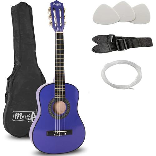 Ma-52 Guitare Acoustique Classique Guitare Guitare Et Junior Guitare Bleu