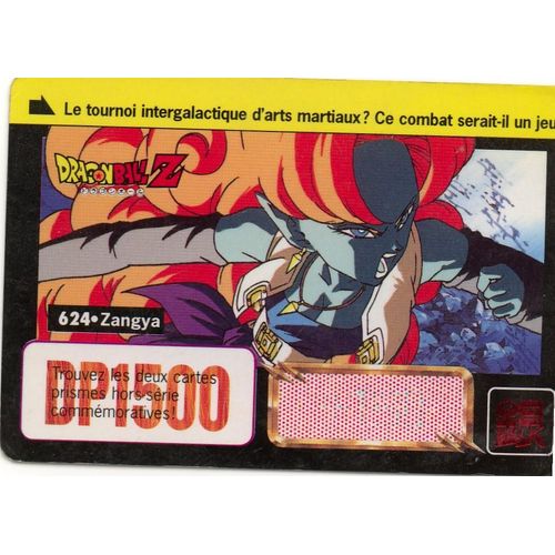 Carte Dragon Ball Z N°624 (Cartes De Jeux)