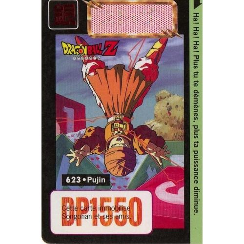 Carte Dragon Ball Z N°623 (Cartes De Jeux)