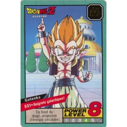 Carte Dragon Ball Z - Serie 8 N° 521 (Cartes De Jeux)
