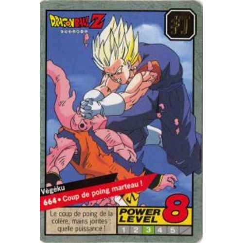 Carte Dragon Ball Z - Serie 8 N° 664 (Cartes De Jeux)