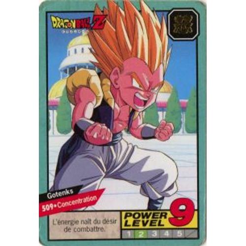 Carte Dragon Ball Z - Serie 9 N° 509 (Cartes De Jeux)