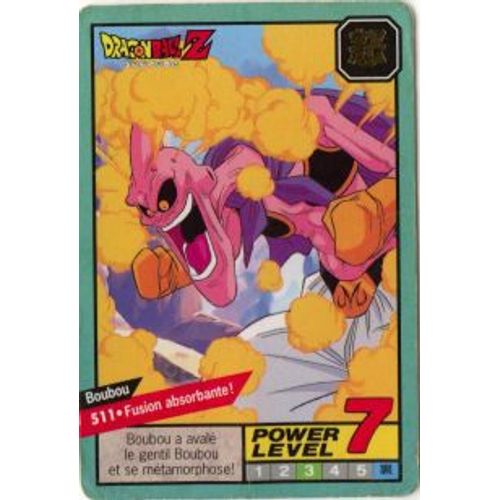 Carte Dragon Ball Z - Serie 7 N° 511 (Cartes De Jeux)