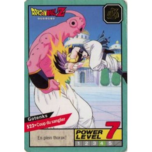 Carte Dragon Ball Z - Serie 7 N° 522 (Cartes De Jeux)