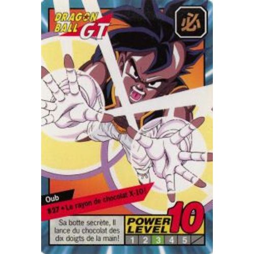 Carte Dragon Ball Gt - Serie 10 N° 827 (Cartes De Jeux)