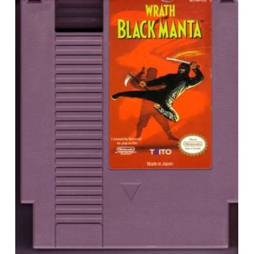 Wrath Of The Black Manta Nintendo Nes