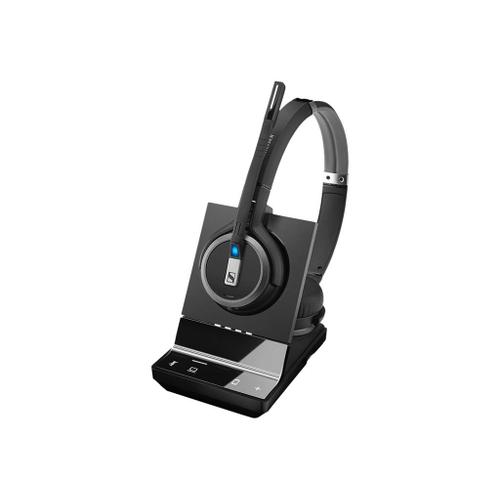 EPOS IMPACT SDW 5063 - Système de casque - sur-oreille - DECT - sans fil - Certifié pour Skype for Business