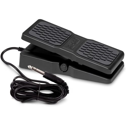 Professional Pédale D'expression¿ Pédale Légère, Robuste Et Antidérapante Pour Les Claviers Midi Et Effets De Guitare, Câble De 1,80 M Noir