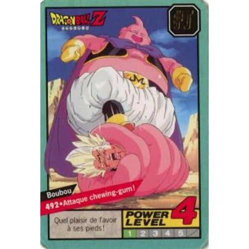 Carte Dragon Ball Z - Serie 4 N° 492 (Cartes De Jeux)