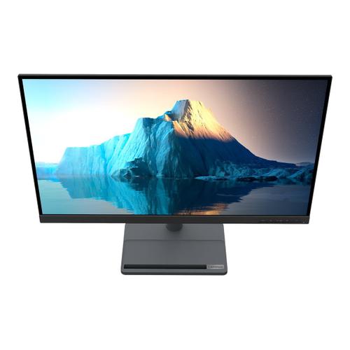 Lenovo L27q-35 - Écran LED - 27" - 2560 x 1440 QHD - VA - 350 cd/m² - 4000:1 - 4 ms - HDMI, DisplayPort - haut-parleurs - noir corbeau