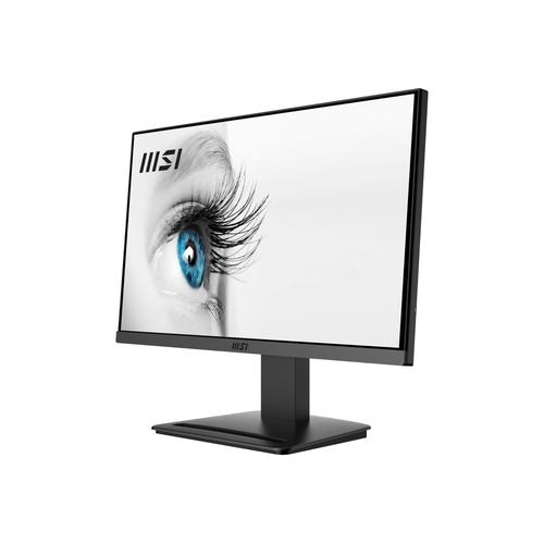 MSI PRO MP223 - Écran LCD - 22" (21.45" visualisable) - 1920 x 1080 Full HD (1080p) @ 100 Hz - VA - 250 cd/m² - 3000:1 - 1 ms - HDMI, VGA - noir