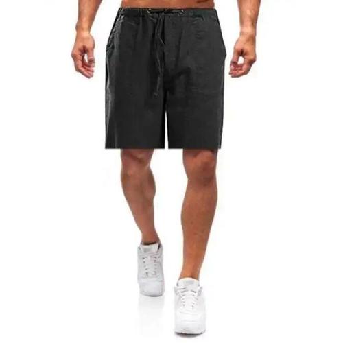 Short De Plage En Coton Et Lin Pour Hommes",Short D'¿¿T¿¿ Basique,Mode Cor¿¿Enne Mince,Sweat Polyvalent,,"2023