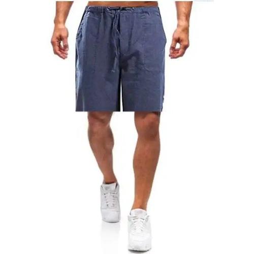 Short De Plage En Coton Et Lin Pour Hommes",Short D'¿¿T¿¿ Basique,Mode Cor¿¿Enne Mince,Sweat Polyvalent,,"2023