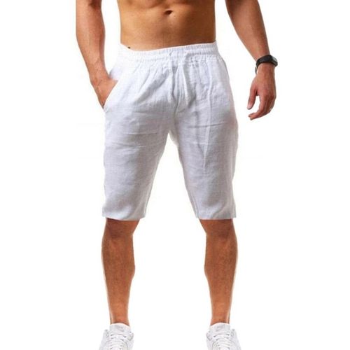2023 Pantalon En Coton Lin Homme ¿¿T¿¿ Automne Respirant Solide Document Lin Fjfitness Pantalons De Surv¿¿Tement Streetwear S-4xl