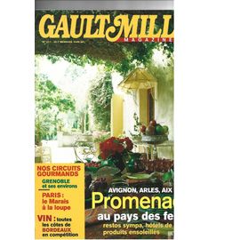 Gault Millau Magazine N° 317-Avignon, Arles,Aix Promenade Au Pays Des Festivals
