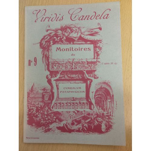 Viridis Candela N°9 - Monitoires Du Cymbalum Pataphysicum