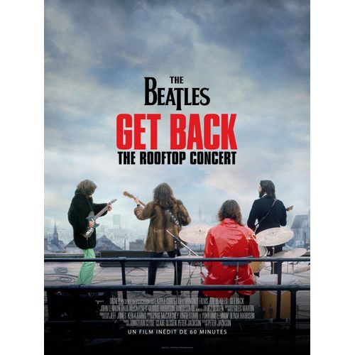 The Beatles: Get Back - Véritable Affiche De Cinéma Roulée - Format 120x160 Cm - De Peter Jackson Avec John Lennon, Paul Mccartney, George Harrison, Ringo Starr - 2021