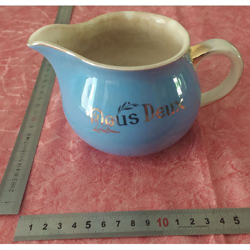 Pot Lait Cruche Pichet Vintage "Nous Deux" (Villeroy Et Boch )