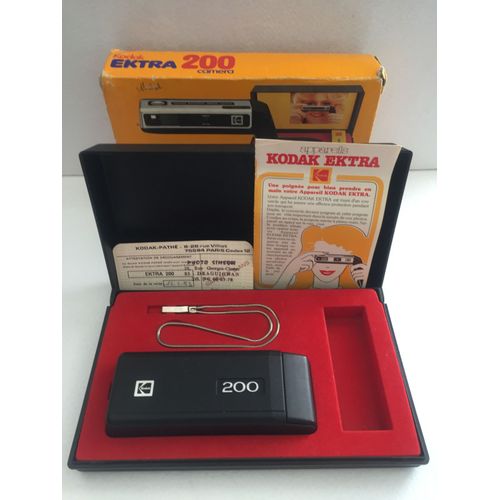 APPAREIL PHOTO ARGENTIQUE KODAK EKTRA 200 CAMERA 22mm f/11 BOITE