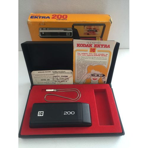 APPAREIL PHOTO ARGENTIQUE KODAK EKTRA 200 CAMERA 22mm f/11 BOITE