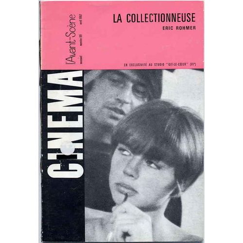 L'avant-Scène Cinéma N° 69.  La Collectionneuse - Présentation Ou Charlotte Et Son Steak - Le Chat Dans Le Sac.