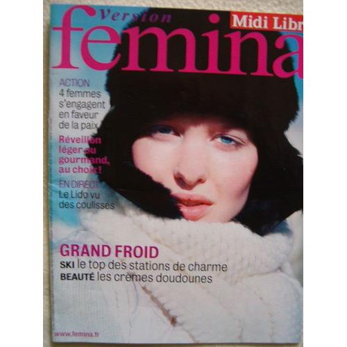 Version Femina  N° 195 : 4 Femmes S'engagent En Faveur De La Paix