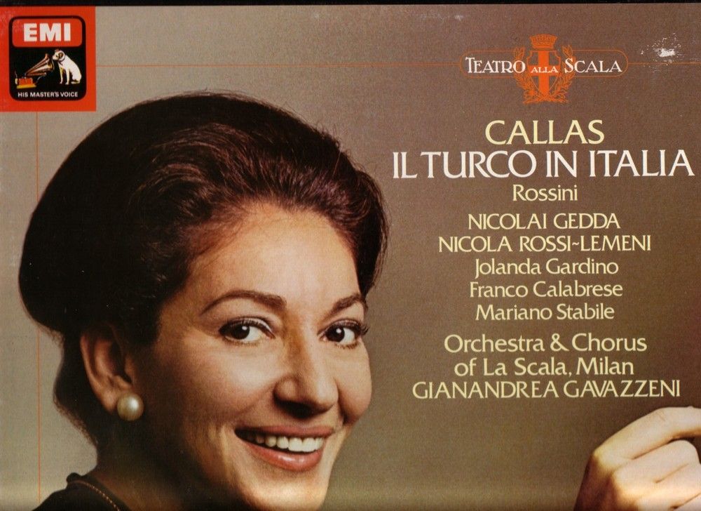 Il Turco In Italia (Rossini) -  Enregistré À La Scala  De Milan En 1955 - Coffret Deux Disques Avec Livret (En Anglais)