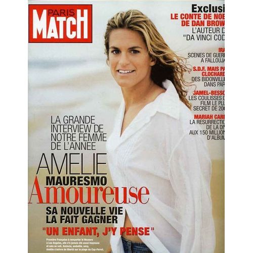 Paris Match N° 2953 : Amelie Mauresmo Amoureuse