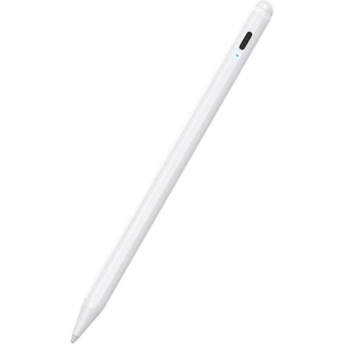 Stylet pour iPad avec rejet de paume, crayon actif compatible avec 2018-2021 Apple iPad Pro 11/12,9 pouces, iPad Air 3e/4e génération, iPad 6/7/8e génération, iPad Mini 5e génération pour une écriture précise Dessin