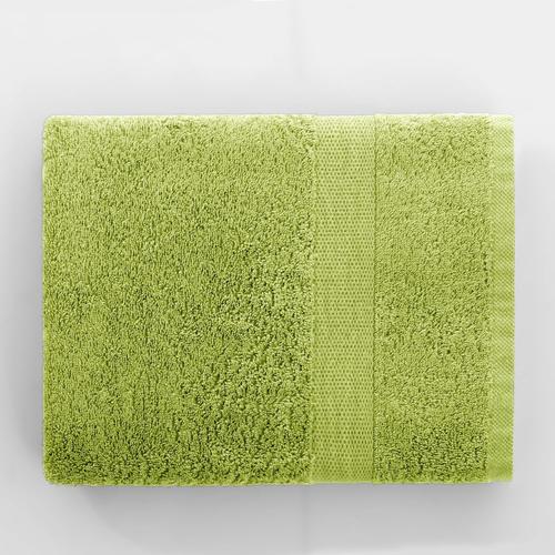 Serviette De Toilette 50 X 100 Cm En Coton De Qualit¿¿ 525 G/M2 - Vert C¿¿Ladon - Absorbant - Marina