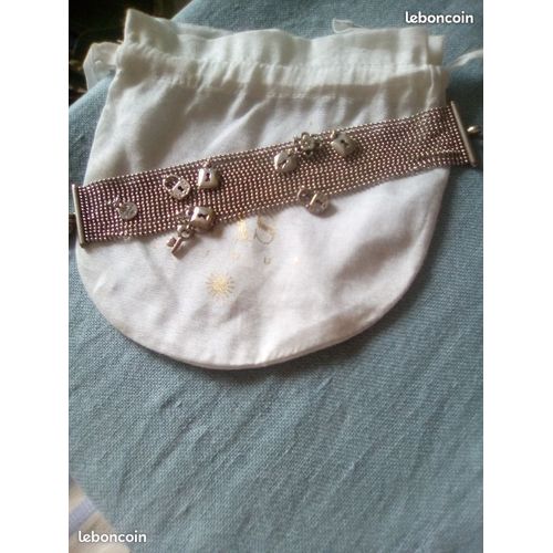 Gas Bijoux Bracelet Manchette Argent