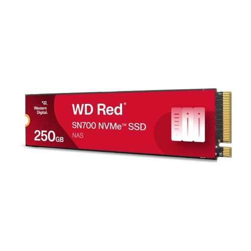 WD Red SN700 WDS250G1R0C-68BDK0 250Go Disque dur interne PCI Express 3.0 x4 (NVMe)
