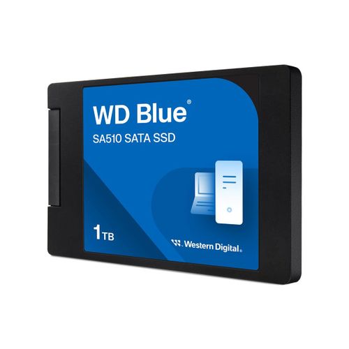 WD Blue SA510 WDS100T3B0A-00AXR0 - SSD - 1 To - interne - 2.5" - SATA 6Gb/s