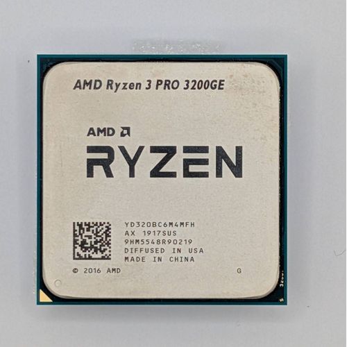AMD Ryzen 3 PRO 3200GE 4C/4T (3.3 GHz / 3.8 GHz) 35W