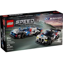 LEGO Speed Champions - Voitures de course BMW M4 GT3 et BMW M Hybrid V8 - 76922
