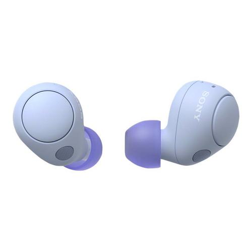 Sony WF-C700N - Écouteurs sans fil avec micro - intra-auriculaire - Bluetooth - Suppresseur de bruit actif - violet