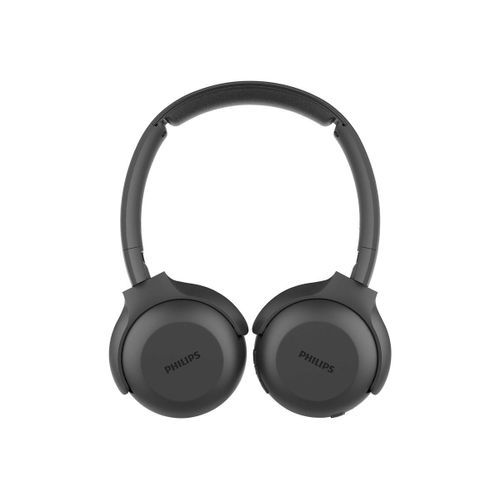 Philips UpBeat TAUH202BK - Écouteurs avec micro - sur-oreille - Bluetooth - sans fil - noir