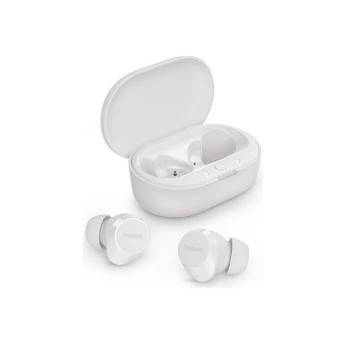 Philips TAT1209WT - Écouteurs sans fil avec micro - intra-auriculaire - Bluetooth - blanc