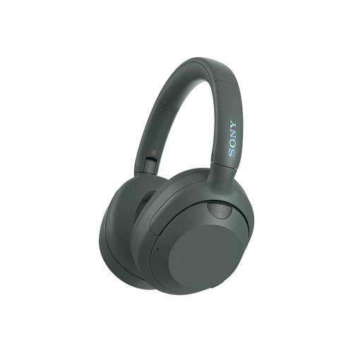 Sony WH-ULT900N - Ult Power Sound Series - écouteurs avec micro - circum-aural - Bluetooth - sans fil, filaire - Suppresseur de bruit actif - jack 3,5mm - isolation acoustique - gris forêt