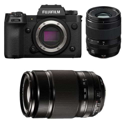 FUJIFILM X-H2 + 16-50 + 55-200 Garanti 3 ans