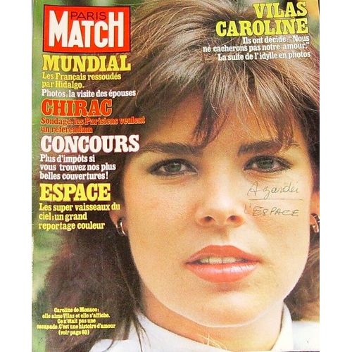 Paris Match  N° 1729 : Vilas Caroline