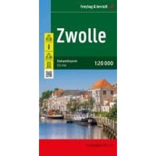 Zwolle, Stadtplan 1:20.000, Freytag & Berndt