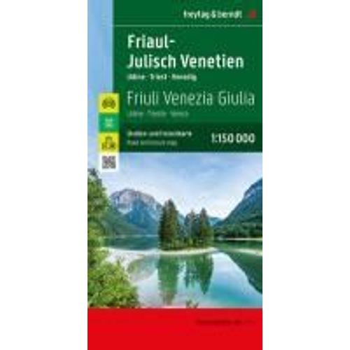 Friaul-Julisch Venetien, Straßen- Und Freizeitkarte 1:150.000, Freytag & Berndt