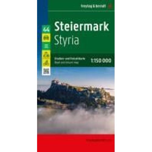 Steiermark, Straßen- Und Freizeitkarte 1:150.000, Freytag & Berndt