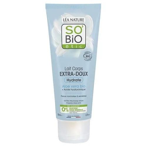 So'bio Étic Hydra Aloe Vera Lait Corps Extra-Doux Bio 200ml 