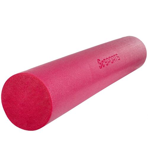 Scsports® Rouleau De Fitness - Mousse, 90x15cm, En Rose - Rouleau De Massage Musculaire, Roller Yoga, Pilates, Physiothérapie