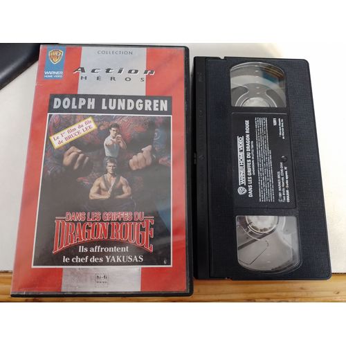 Cassette Vidéo Vhs - Dans Les Griffes Du Dragon Rouge - Dolph Lundgren