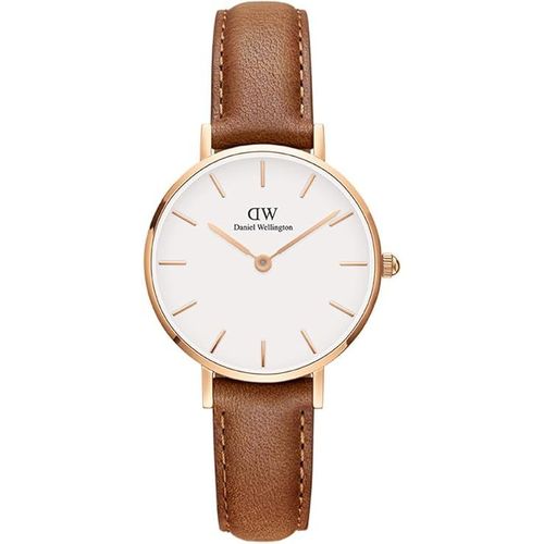 Daniel Wellington Petite Montre En Cuir Or Rose