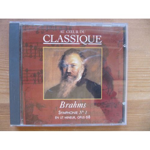 Brahms Symphonie N° 1 En Ut Mineur, Opus 68 Cd